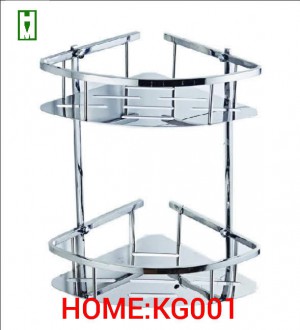 Kệ góc 2 tầng inox 304