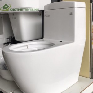 Bồn Cầu Viglacera 1 Khối V199 Xả Nhấn