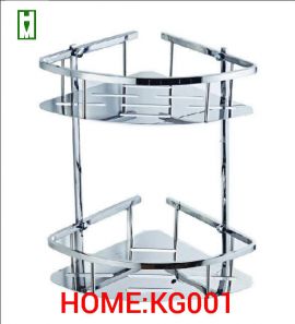 Kệ góc 2 tầng inox 304