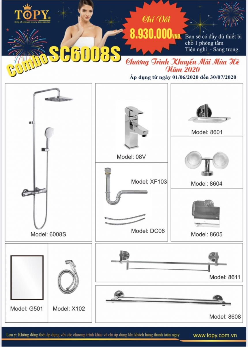 COMBO SEN CÂY SC6008S