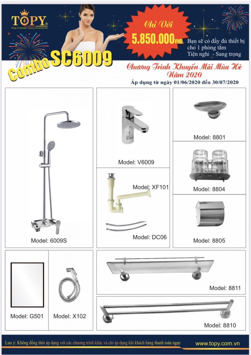 Combo sen cây Topy SC6009