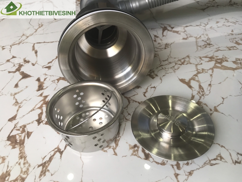 rỏ đựng rác làm bằng inox 304 chống rỉ sét