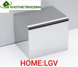 Lô Đựng Giấy Vệ Sinh Inox 304 HM LGV