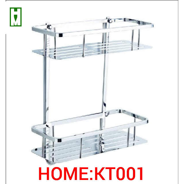 KỆ THẲNG 2 TẦNG INOX 304