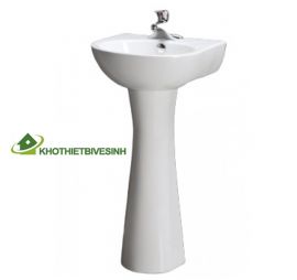 Chậu rửa Lavabo Caesar kèm chân đứng L2150/P2445