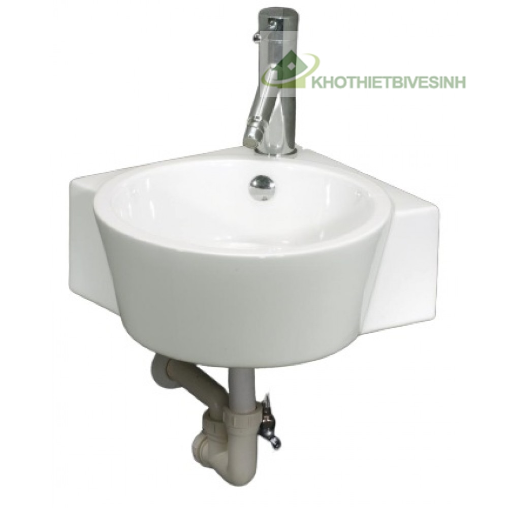 ảnh thực tế chậu rửa Lavabo góc Caesar Lf5238