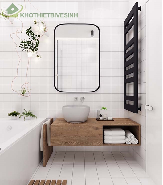 thiết kế phòng tắm nhỏ