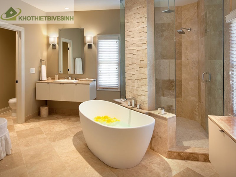 Thiết bị vệ sinh Toto cho nhà tắm sang trọng